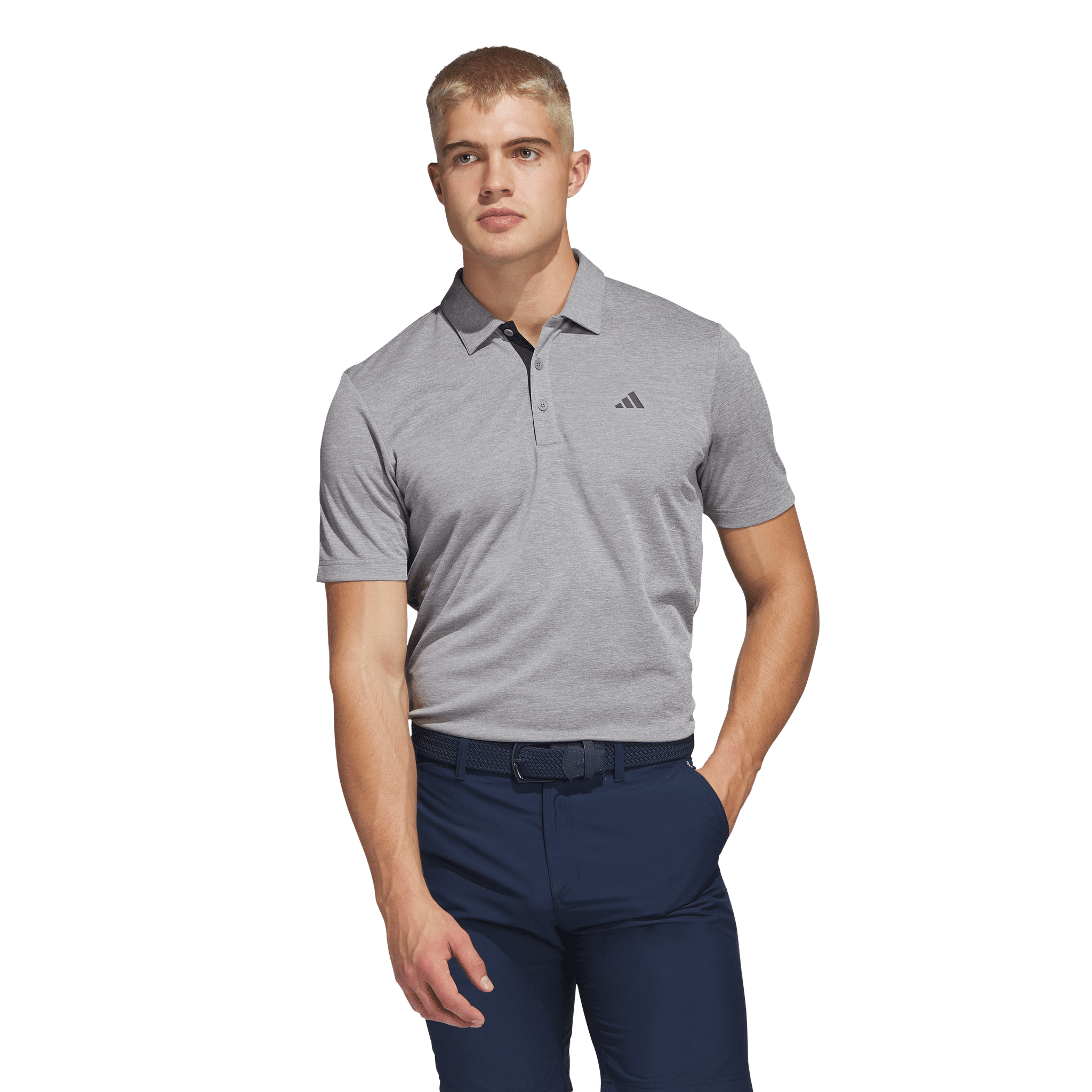 Polo da uomo Adidas Drive Heather