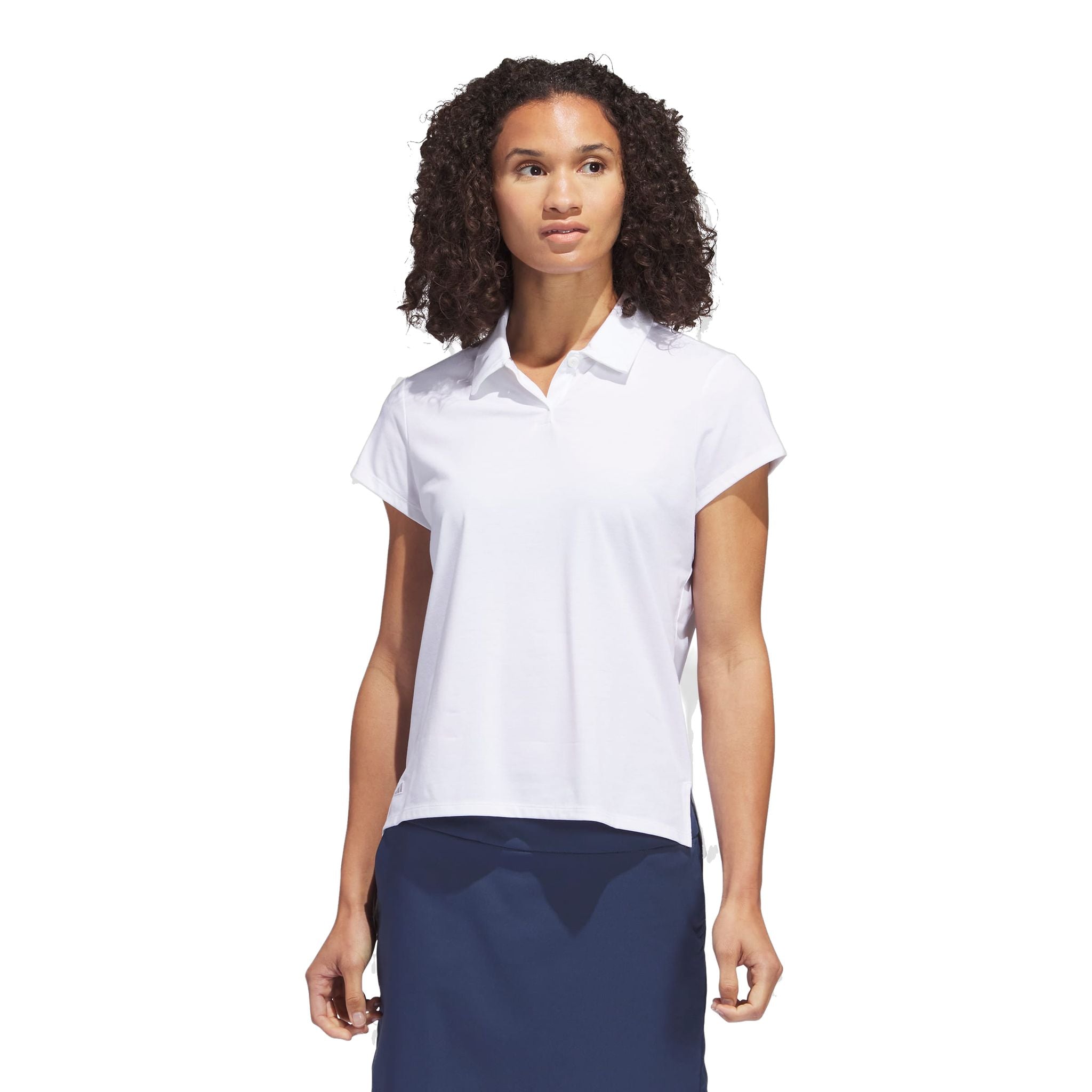 Polo da donna Adidas Go-To Heathered
