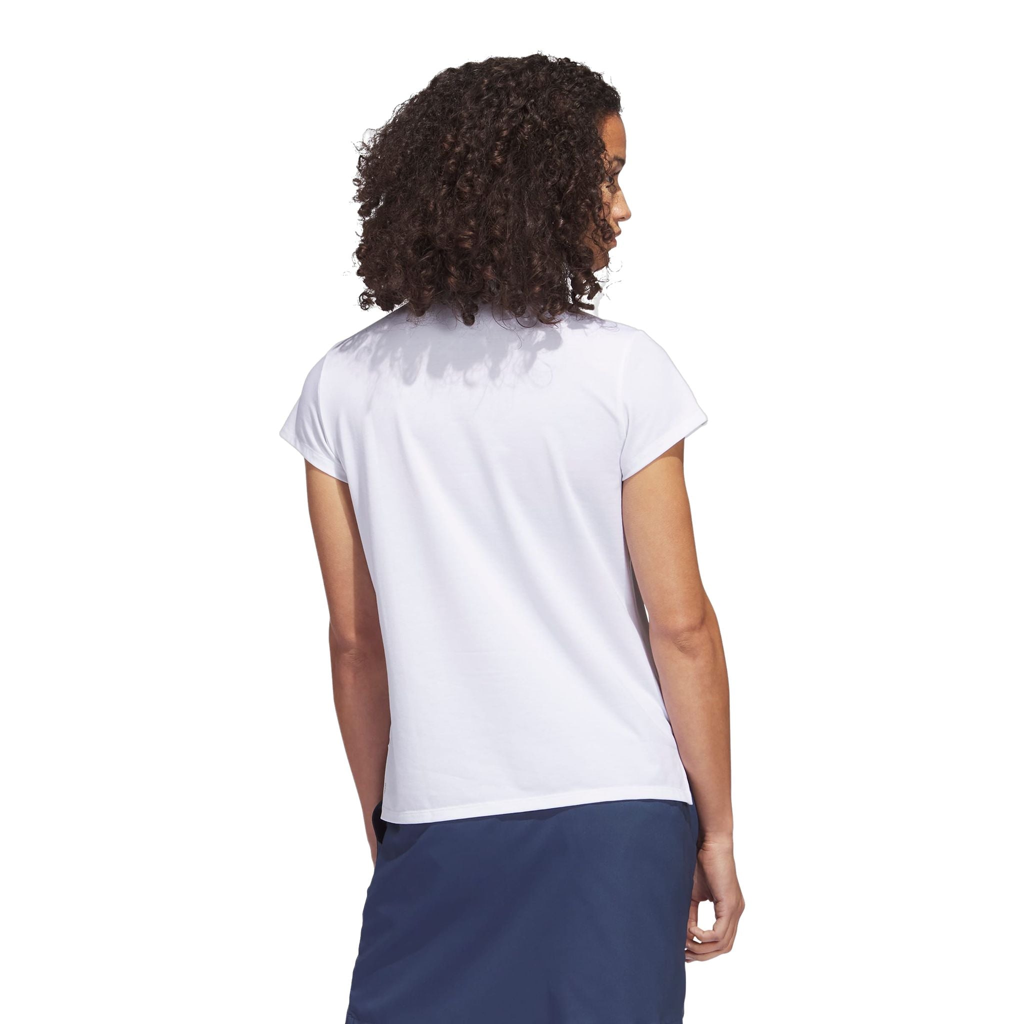 Polo da donna Adidas Go-To Heathered