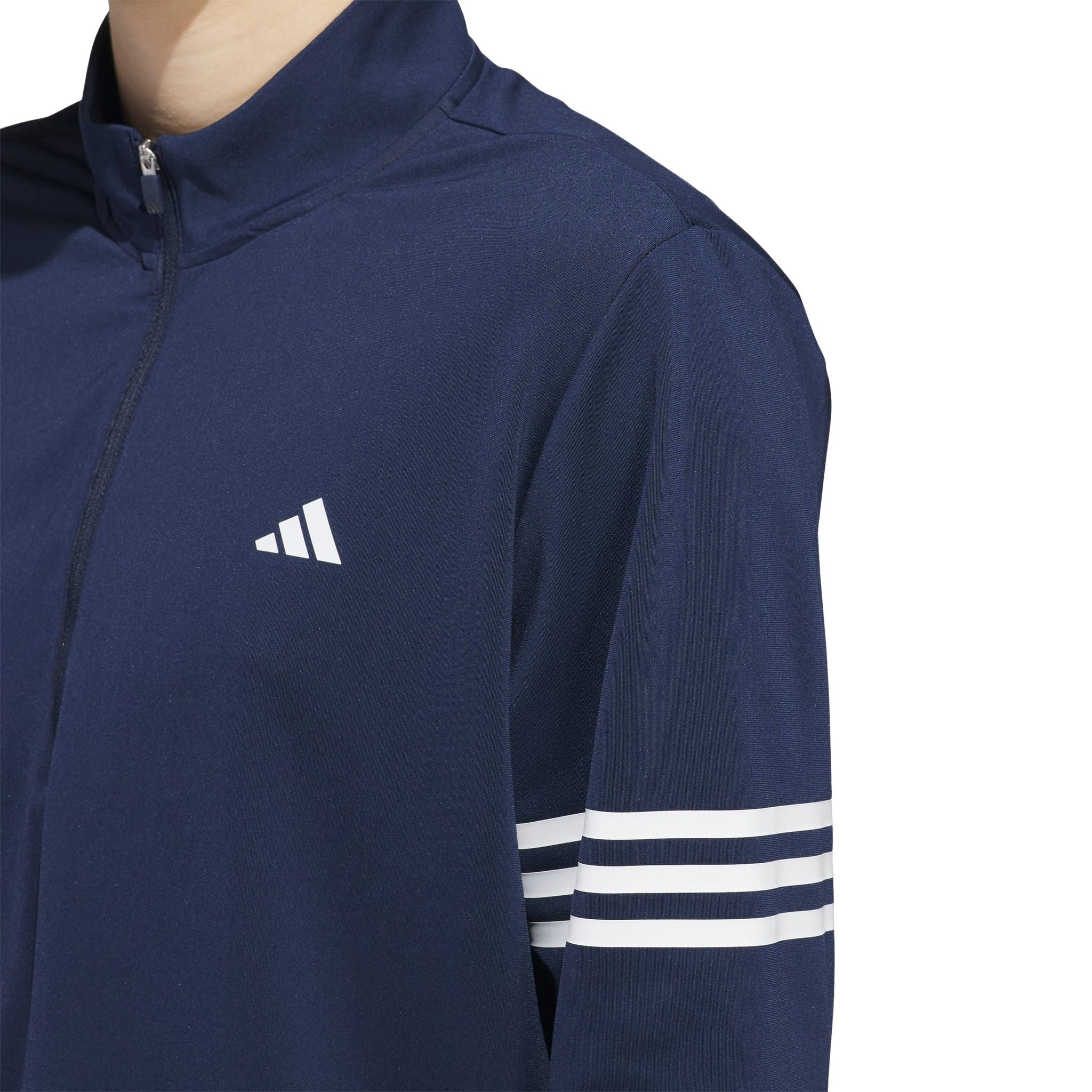 Felpa con zip a un quarto Adidas Core da uomo