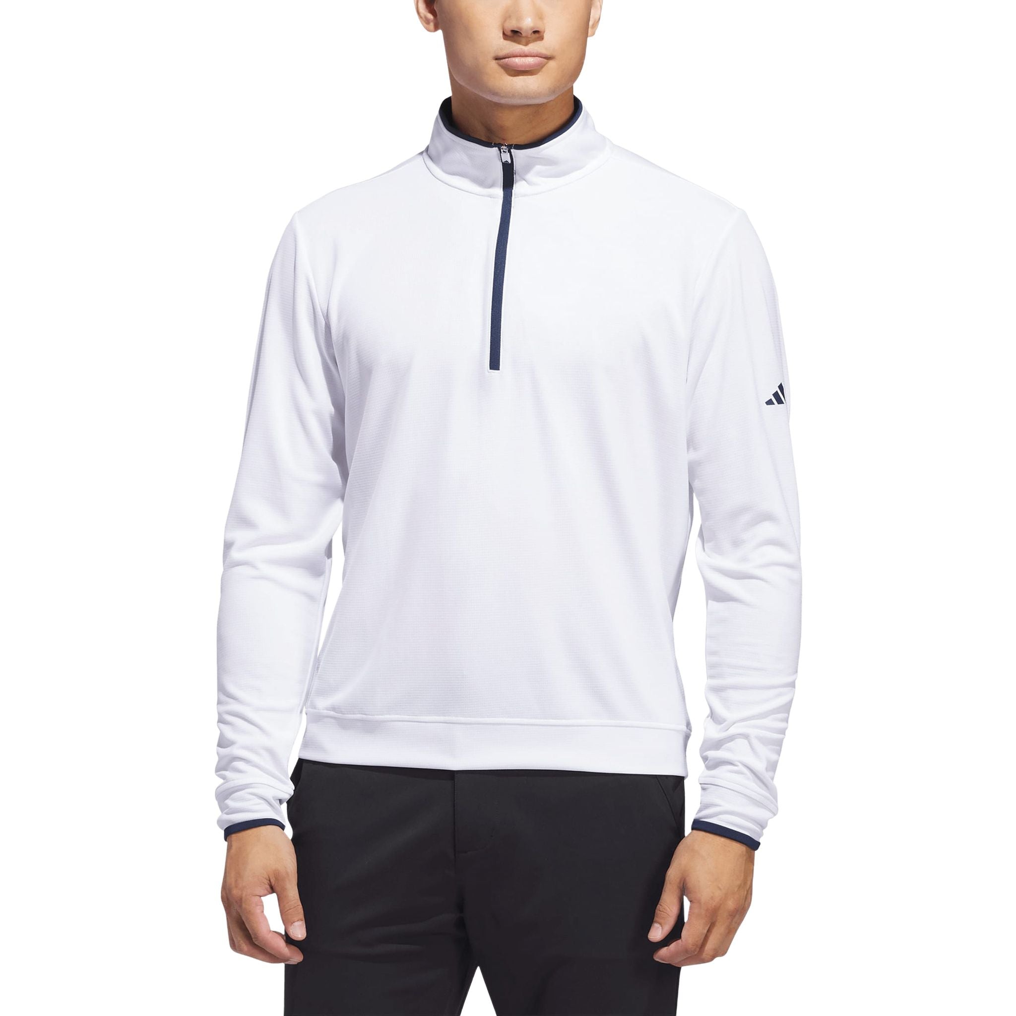 Adidas UPF Maglione leggero con zip a 1/4 da uomo