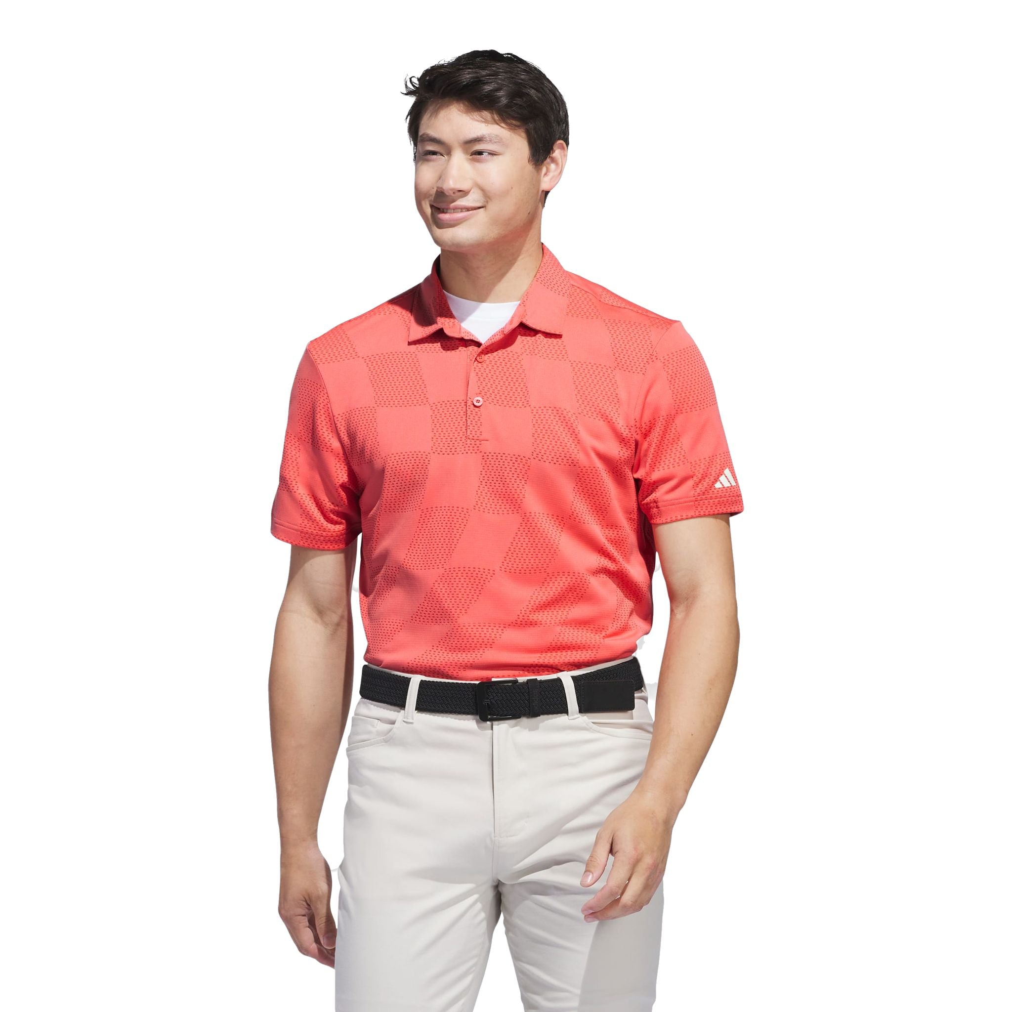 Polo Adidas Ultimate365 testurizzata jacquard da uomo