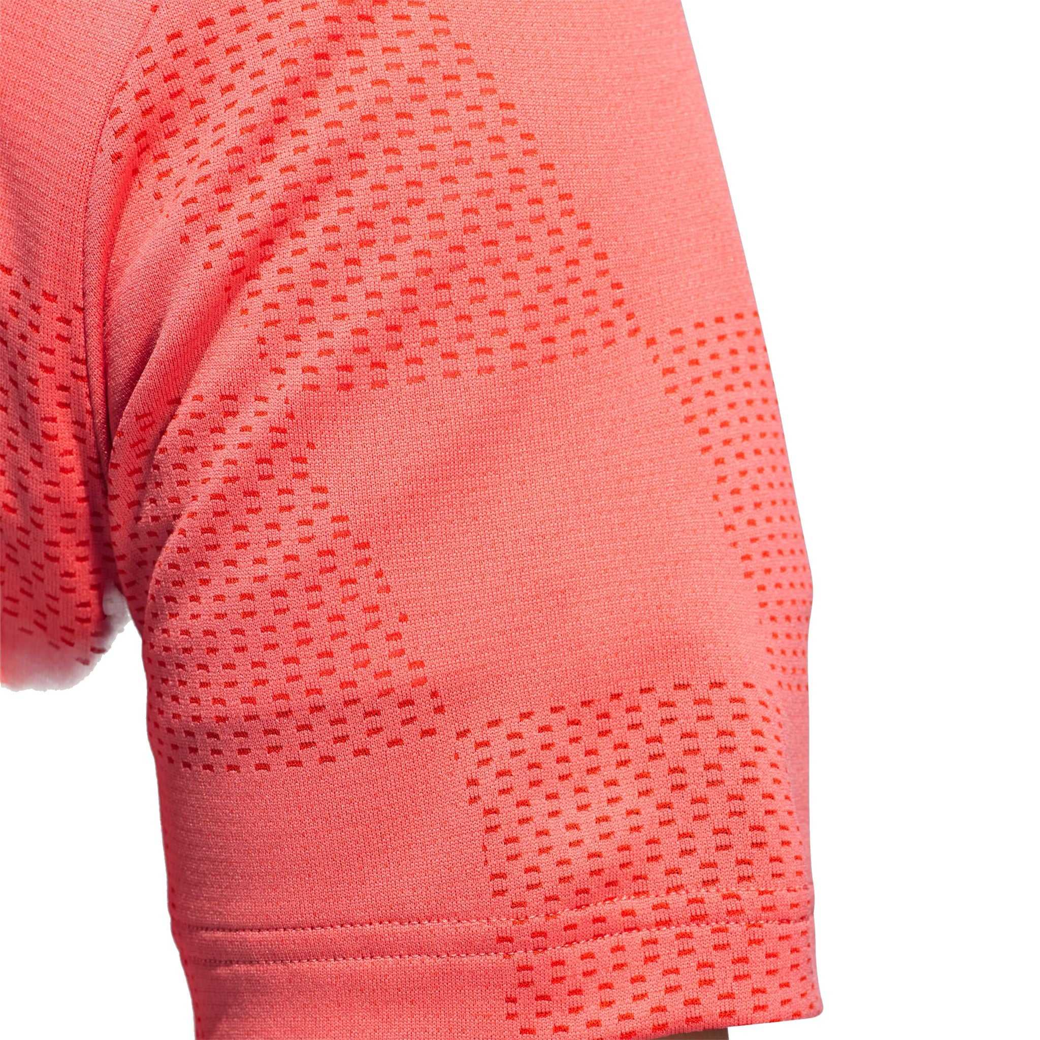 Polo Adidas Ultimate365 testurizzata jacquard da uomo