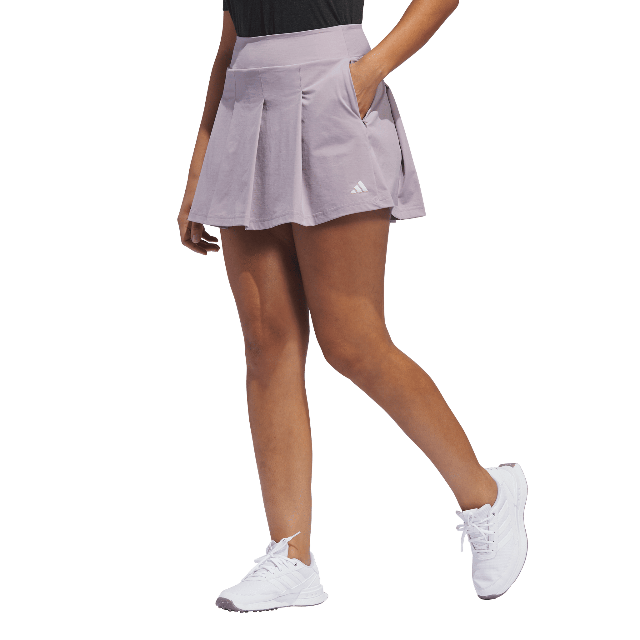 Gonna-pantalone plissettata Adidas Ultimate365 Tour Twistknit da donna