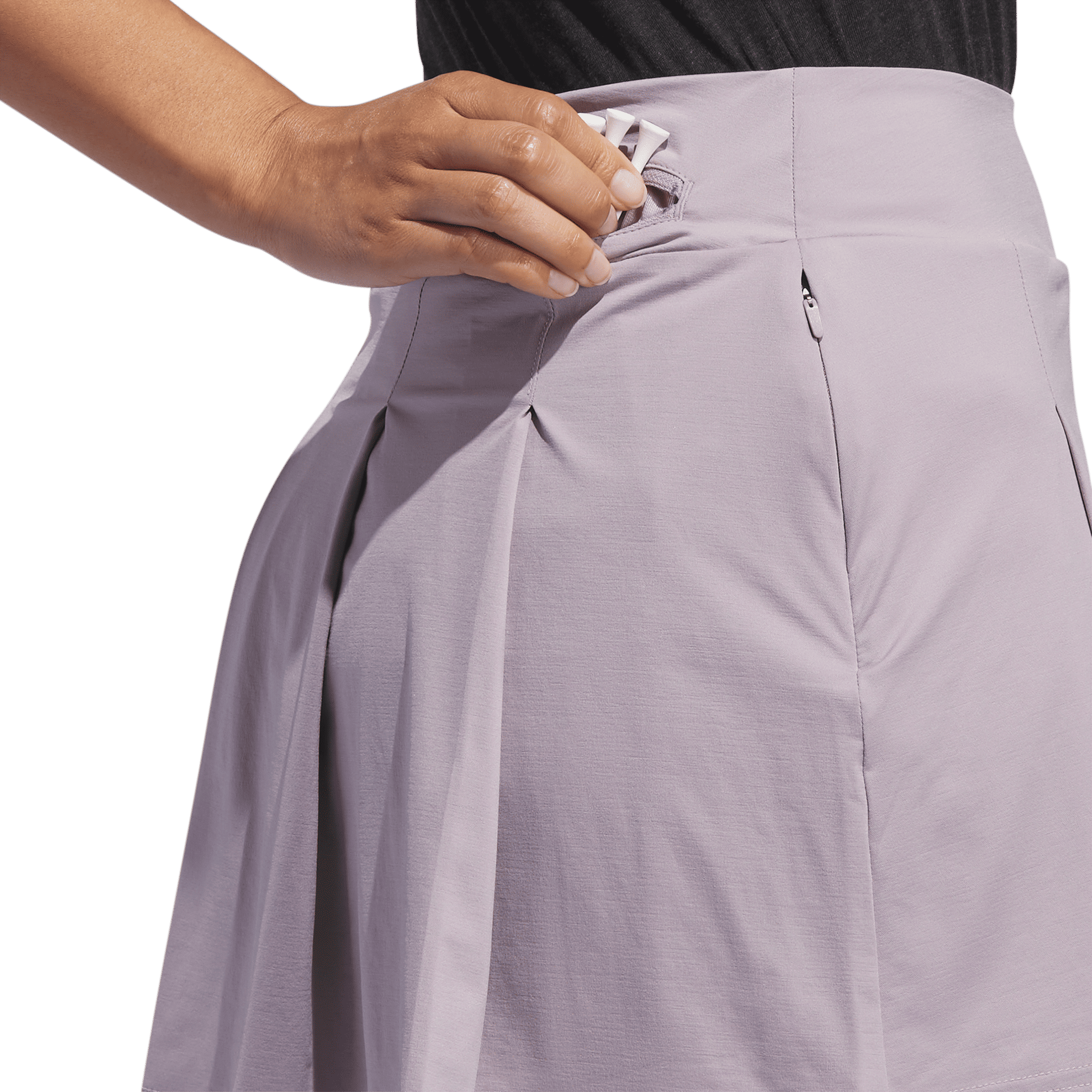 Gonna-pantalone plissettata Adidas Ultimate365 Tour Twistknit da donna