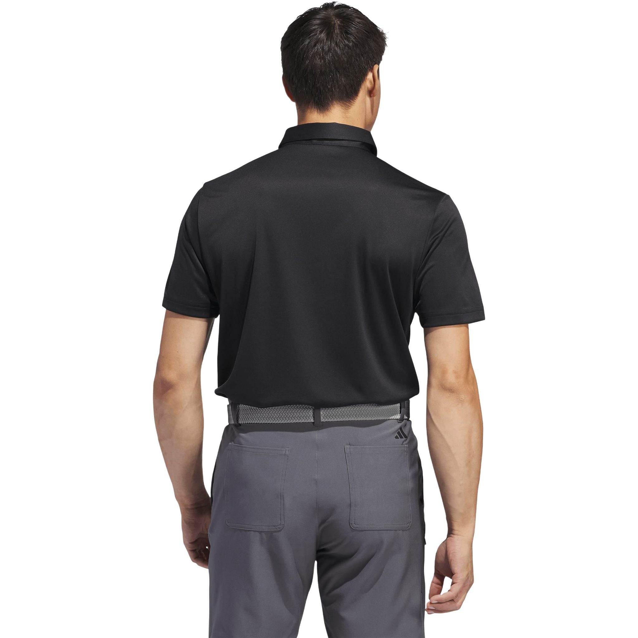 Polo a righe sul petto Adidas Core da uomo