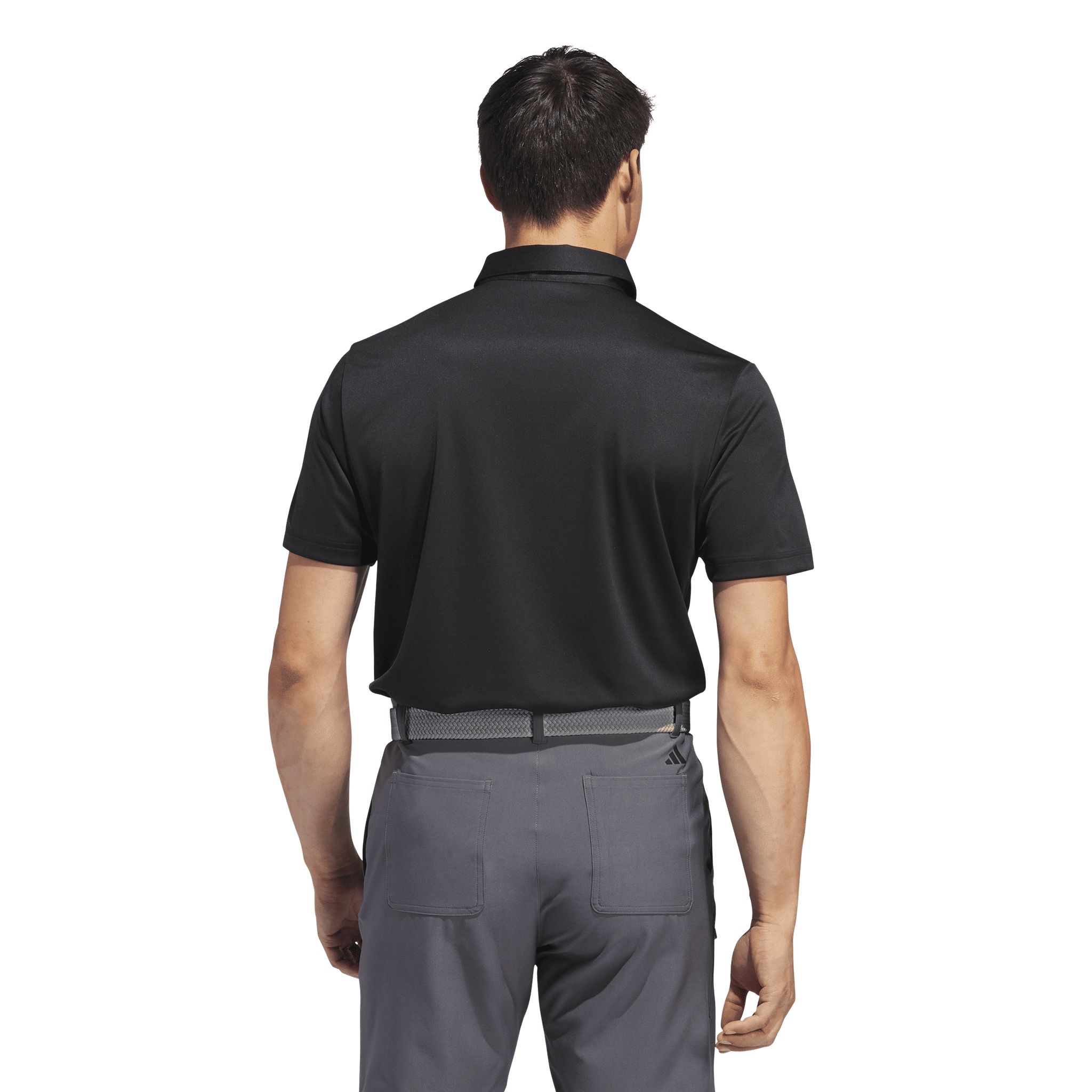 Polo a righe sul petto Adidas Core da uomo