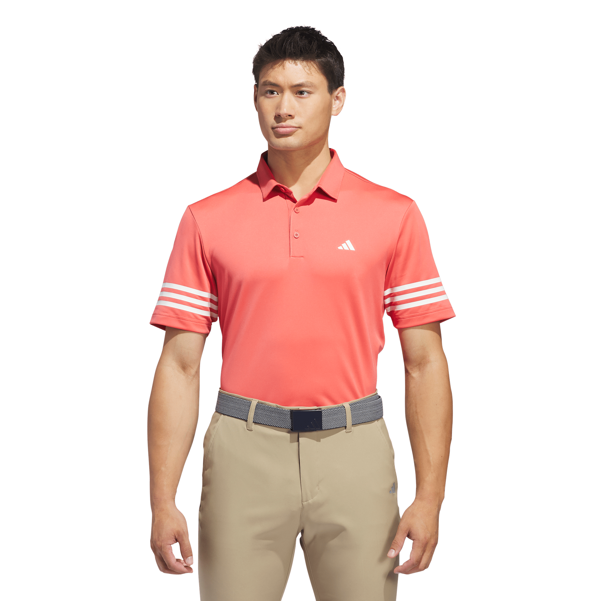 Polo da uomo Adidas Core Three Stripe