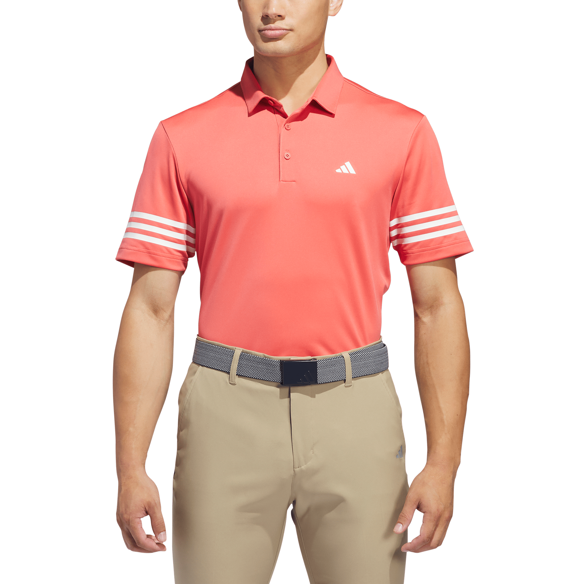 Polo da uomo Adidas Core Three Stripe