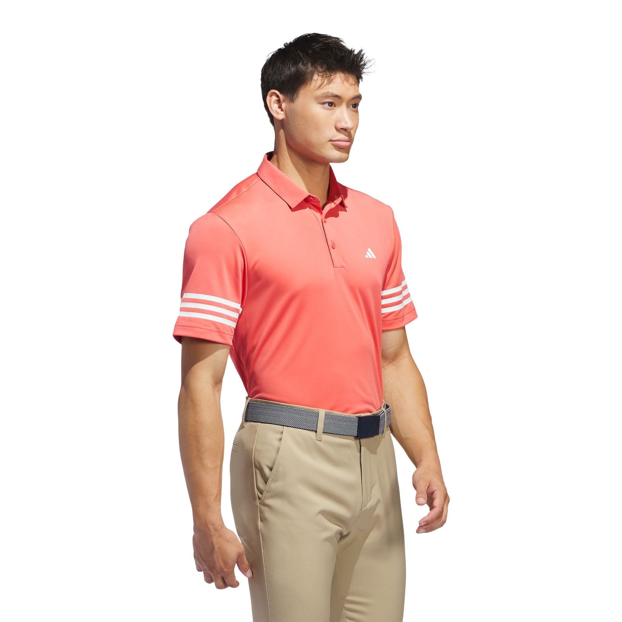 Polo da uomo Adidas Core Three Stripe