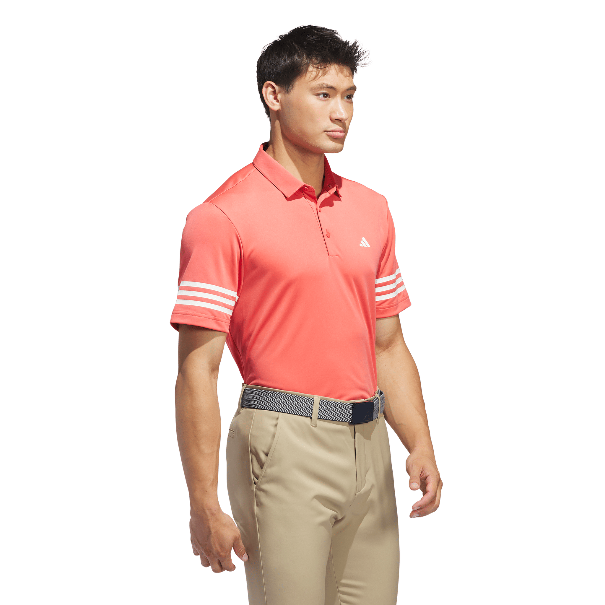 Polo da uomo Adidas Core Three Stripe