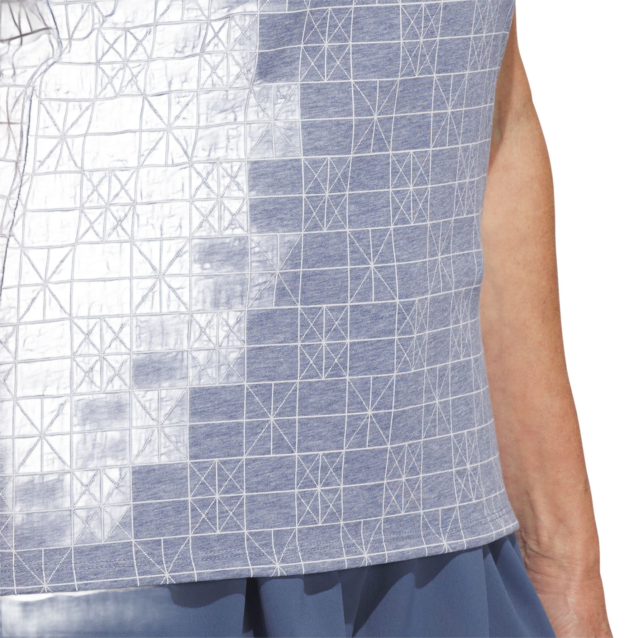 Polo stampata Adidas Go-To da donna