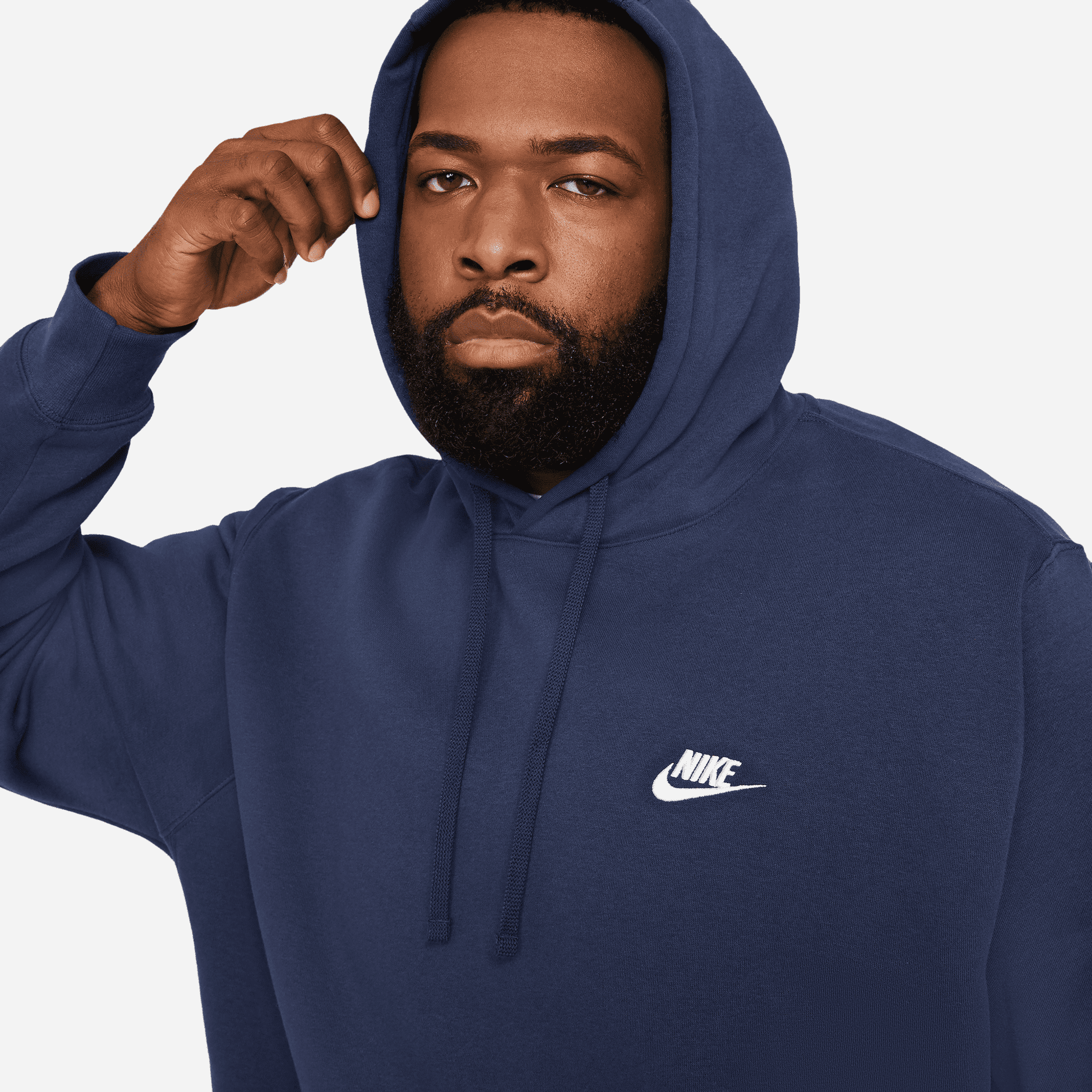 Felpa con cappuccio Nike Club da uomo