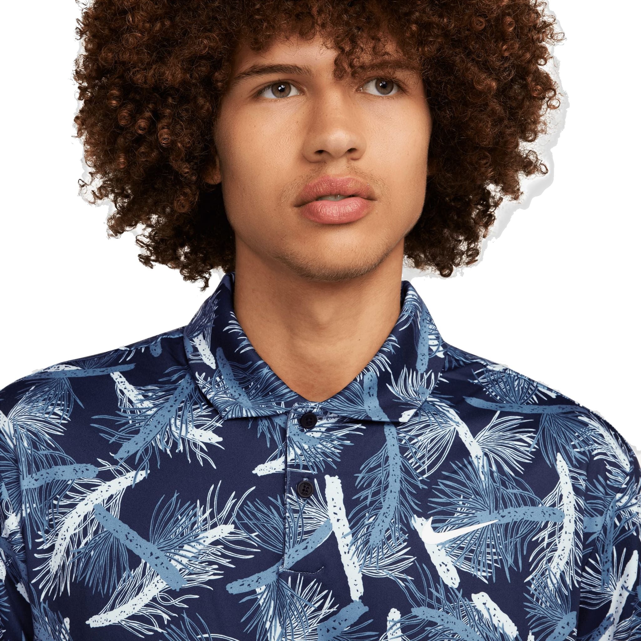 Polo Nike Dri-Fit Tour Pin Print da uomo