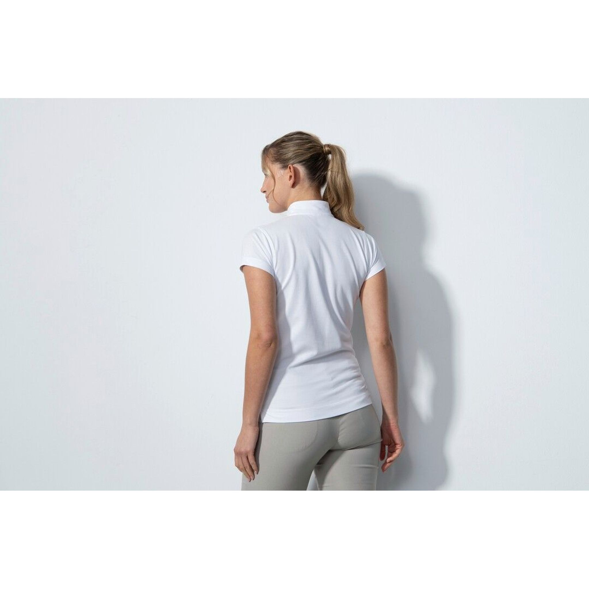Maglietta da donna con mezza zip Kim Cap S Daily Sports