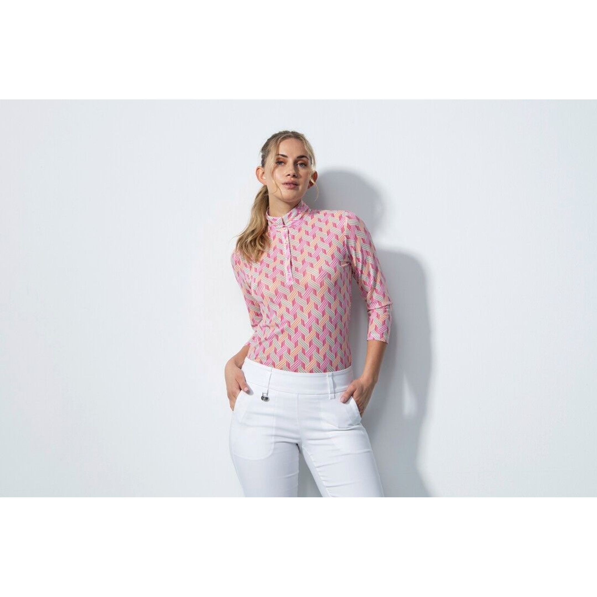 Polo da donna Daily Sports Digne Mesh a maniche 3/4