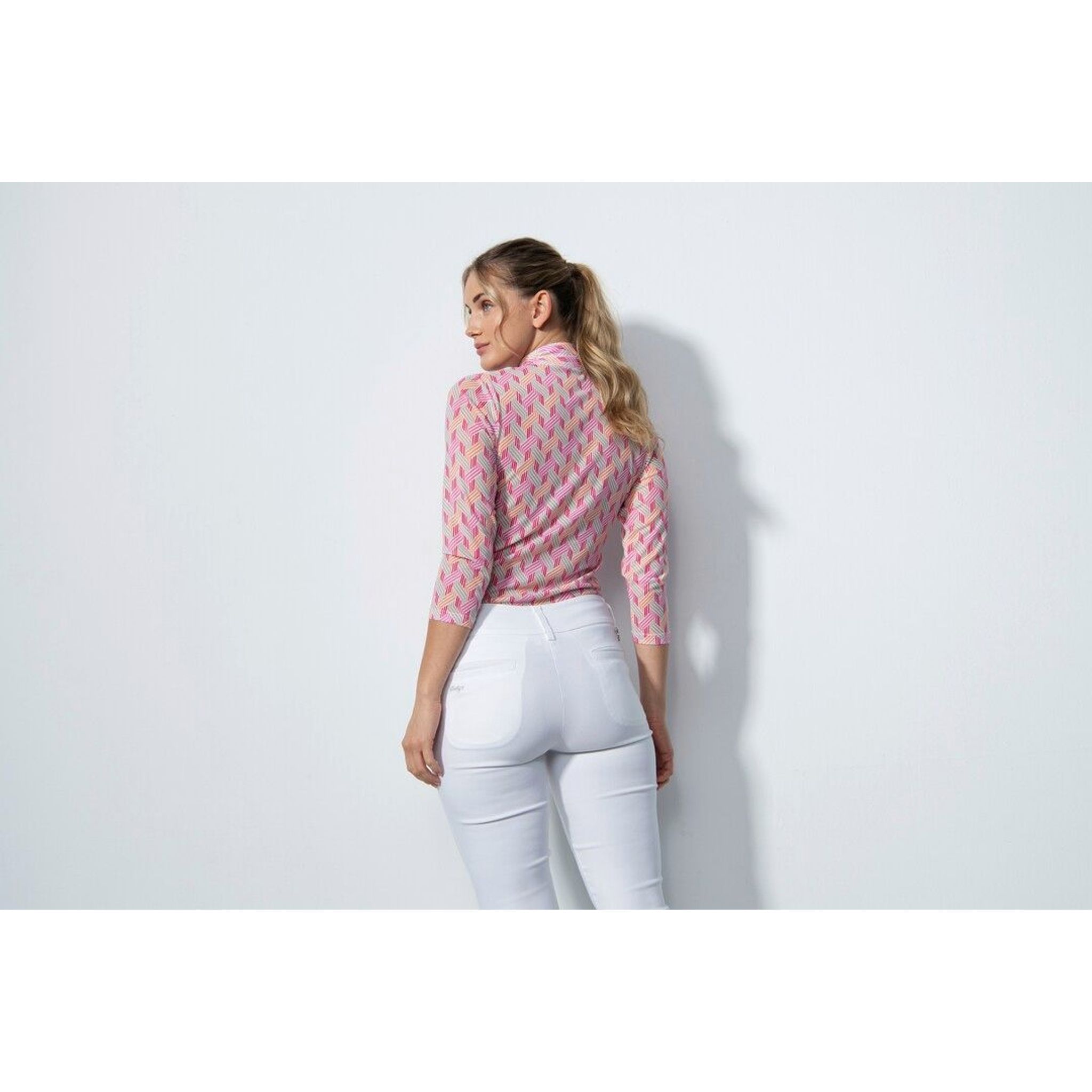 Polo da donna Daily Sports Digne Mesh a maniche 3/4