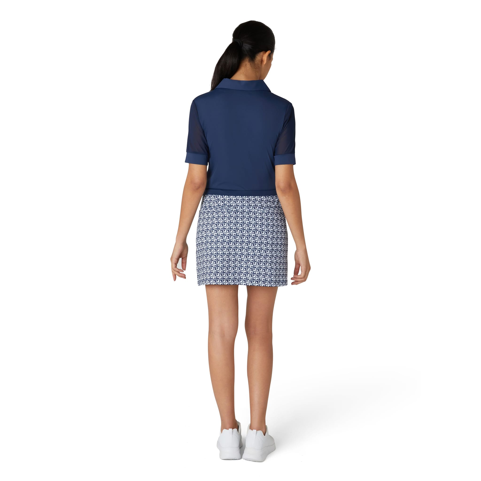 Gonna-pantalone con stampa Geo Original Penguin e blocchi laterali da donna