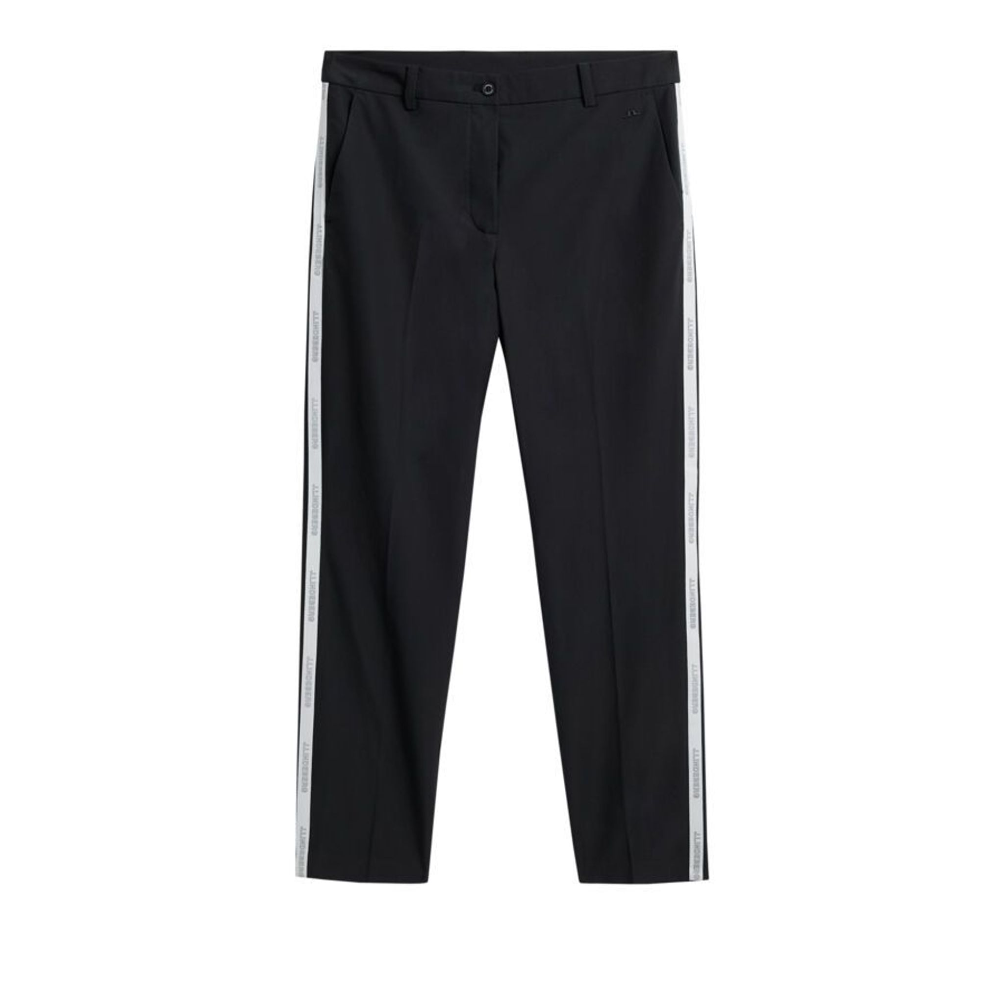 Pantaloni da golf a righe laterali Meghan di J. Lindeberg da donna