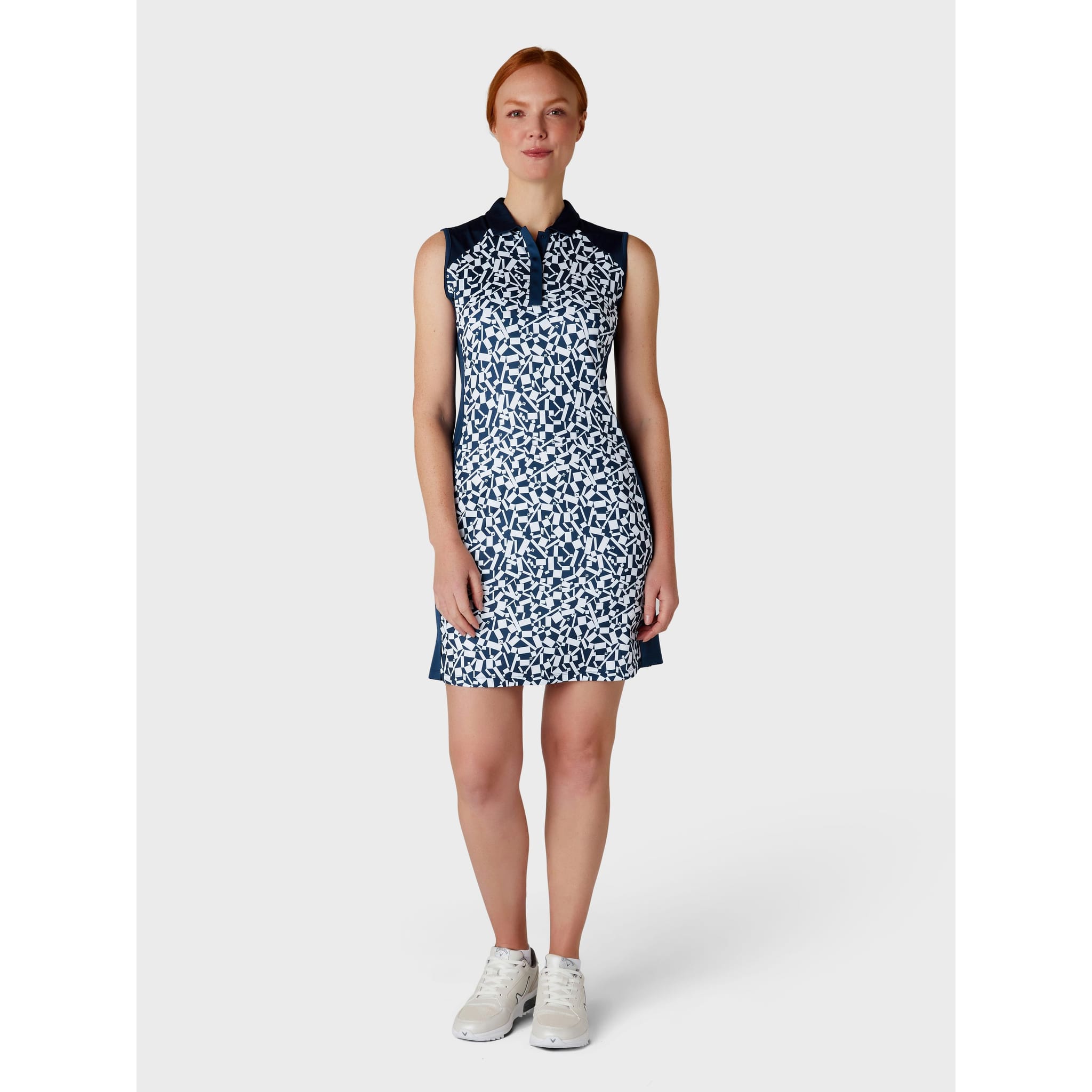 Abito senza maniche Callaway Two Tone Geo da donna