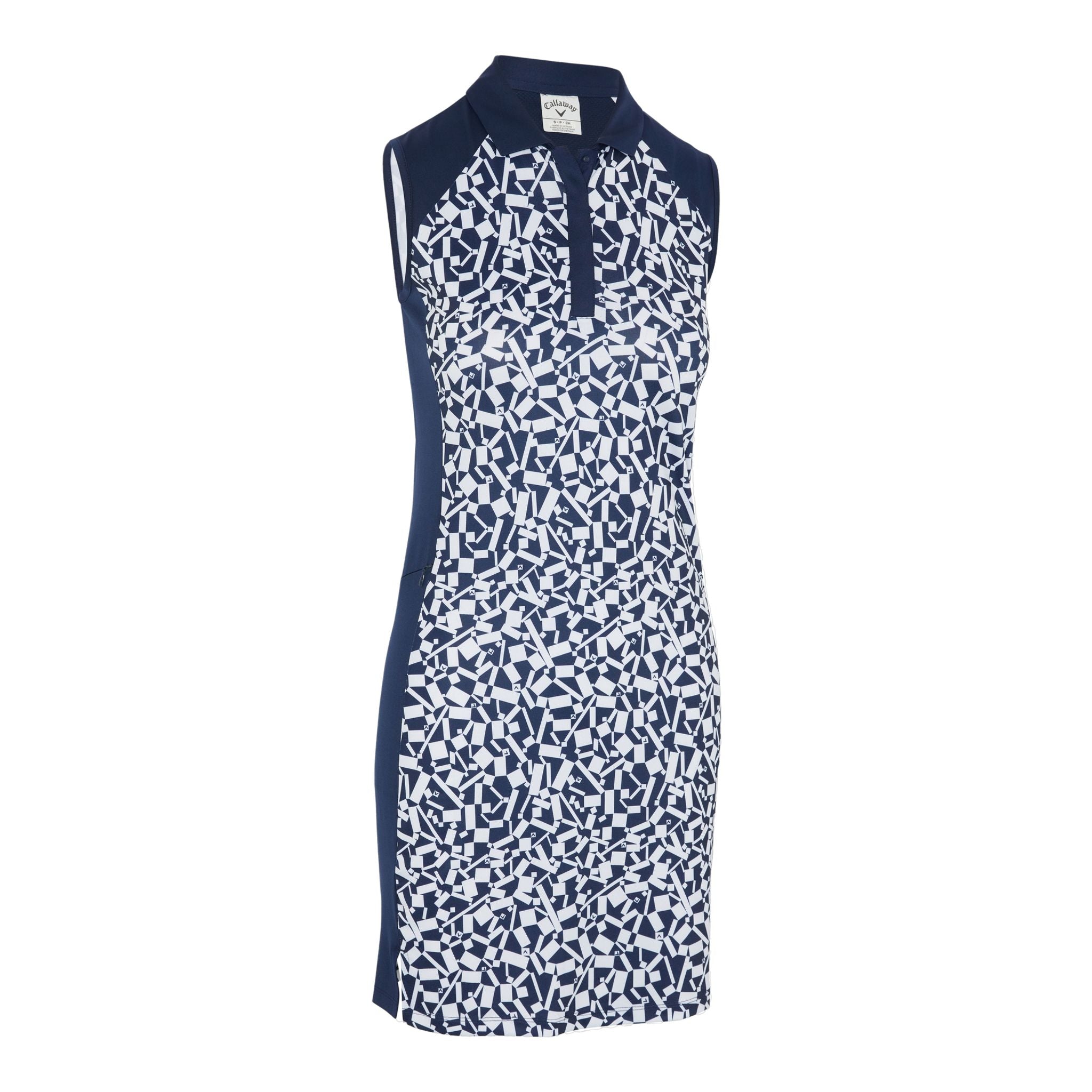 Abito senza maniche Callaway Two Tone Geo da donna