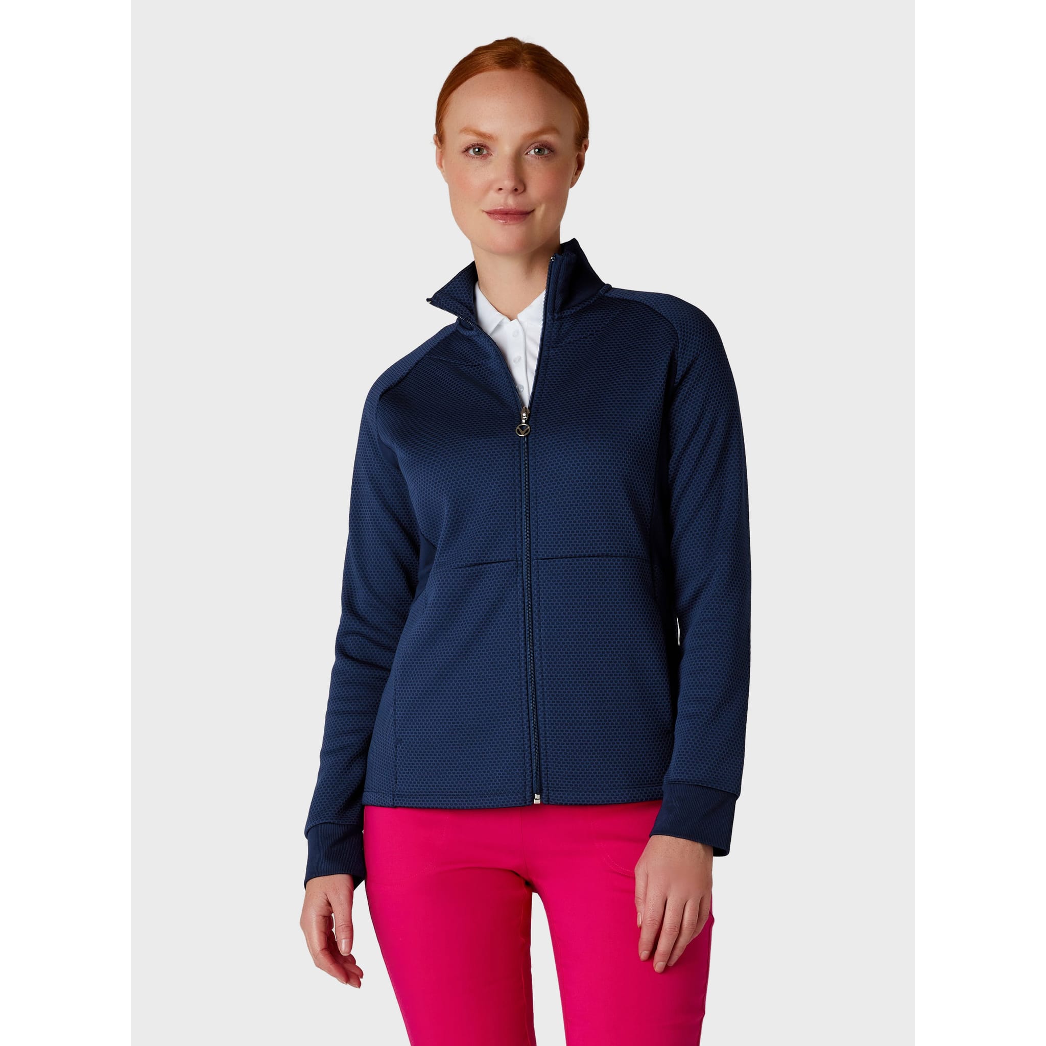 Giacca Callaway Long Sleeve Fullzip Hexagon H da donna