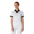 Callaway Short Sleeve V-Placket Camicia ColorBL Donna