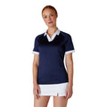 Callaway Short Sleeve V-Placket Camicia ColorBL Donna