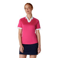 Callaway Short Sleeve V-Placket Camicia ColorBL Donna