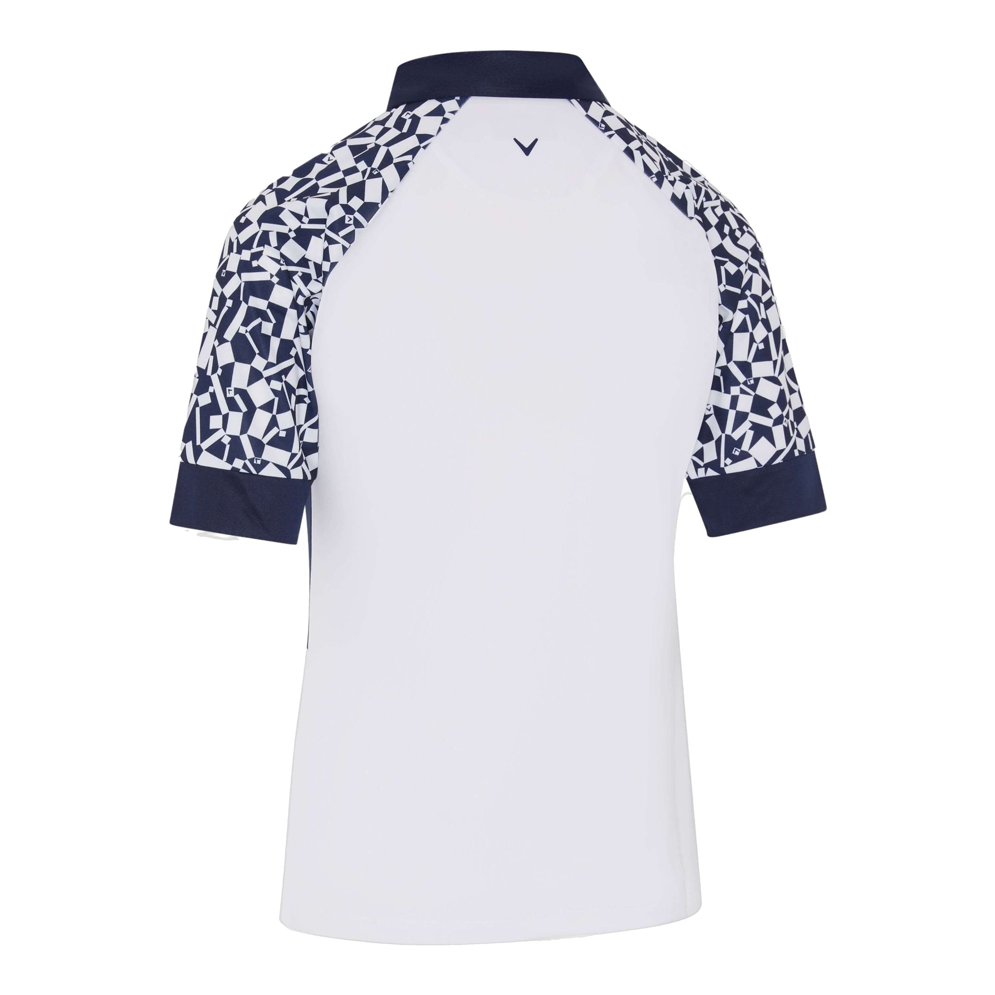 Callaway Two Tone Geo 1/2 Sleeve Shirt Donna