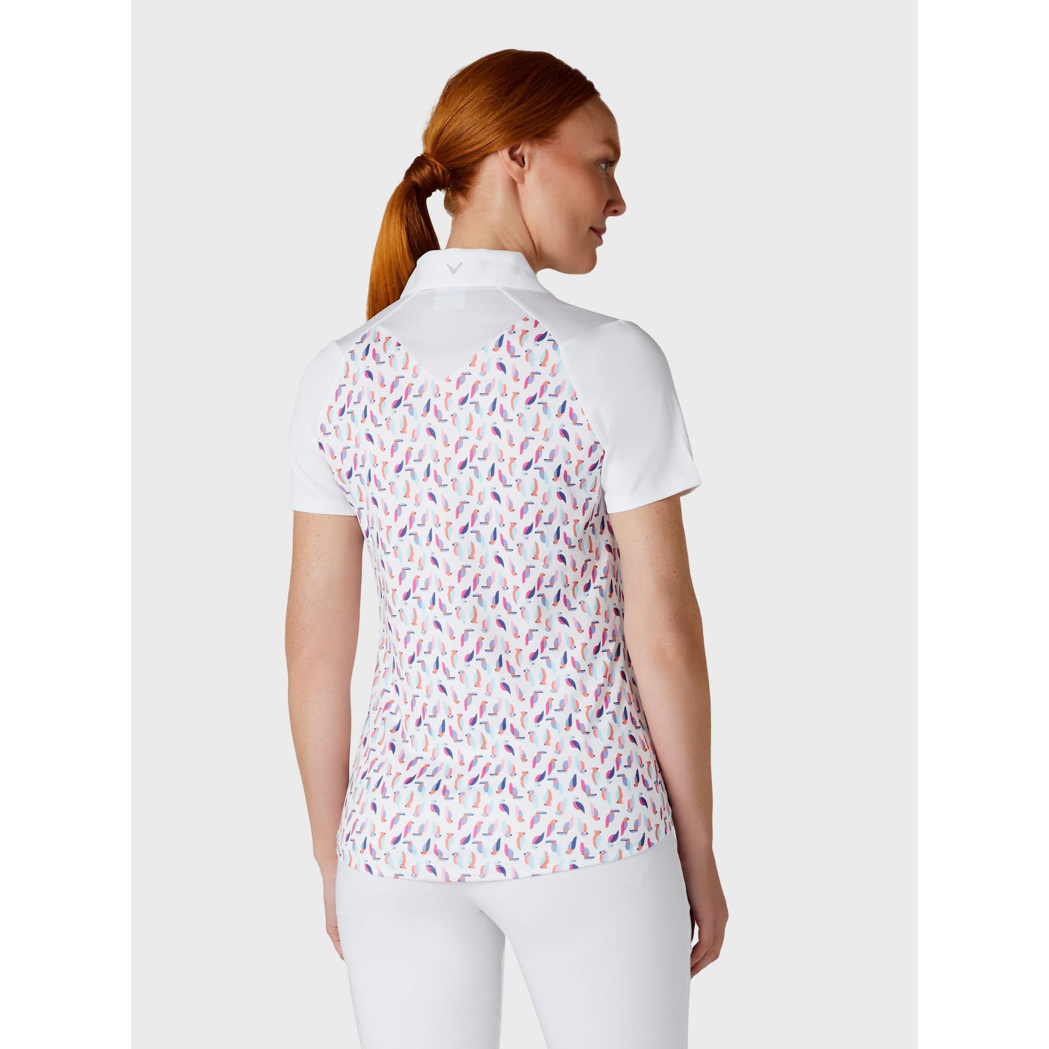 Polo Callaway Birdie/Eagle Print da donna