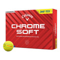 Palline da golf Callaway Chrome Soft 360 a tripla traccia (2024)
