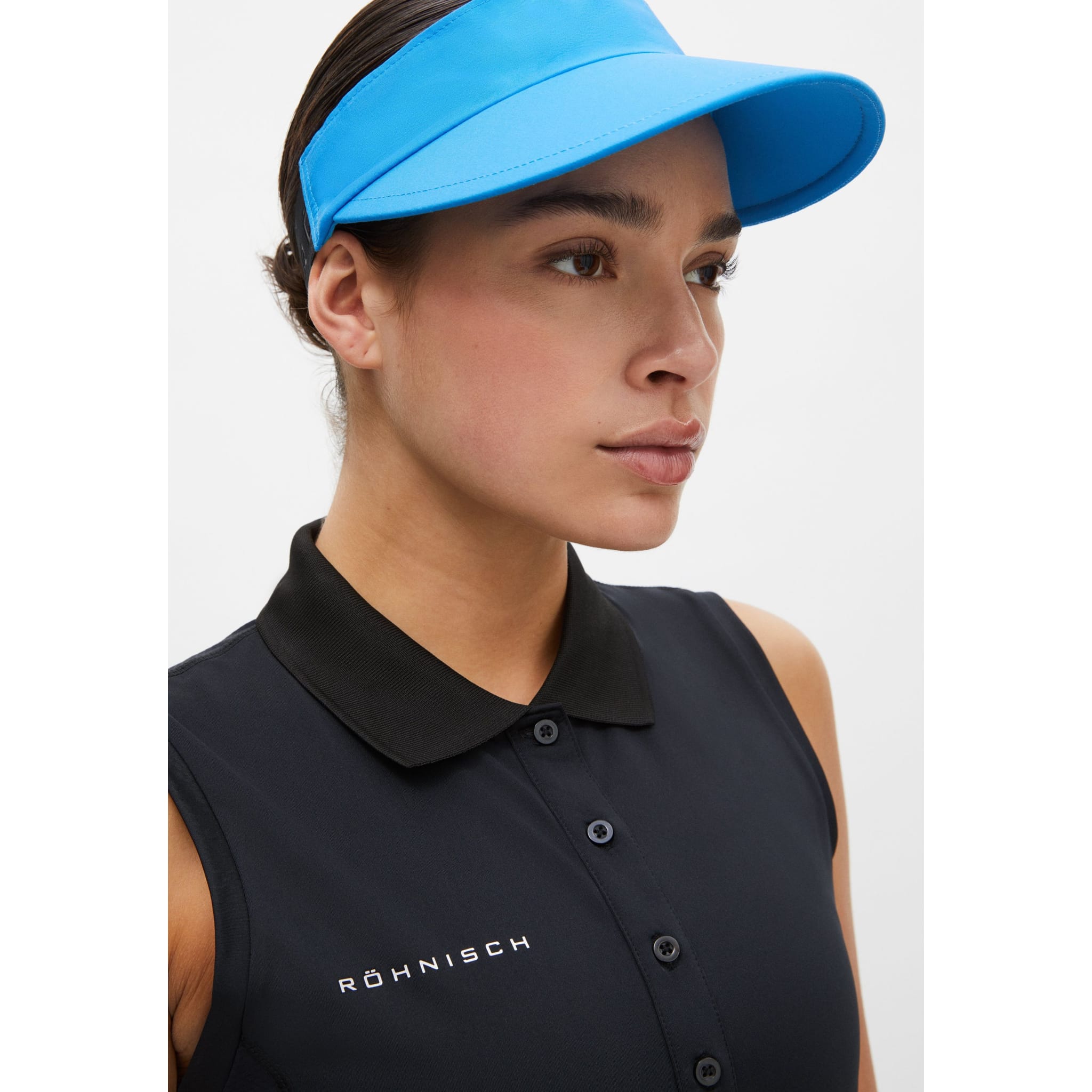 Visiera parasole con logo Röhnisch da donna