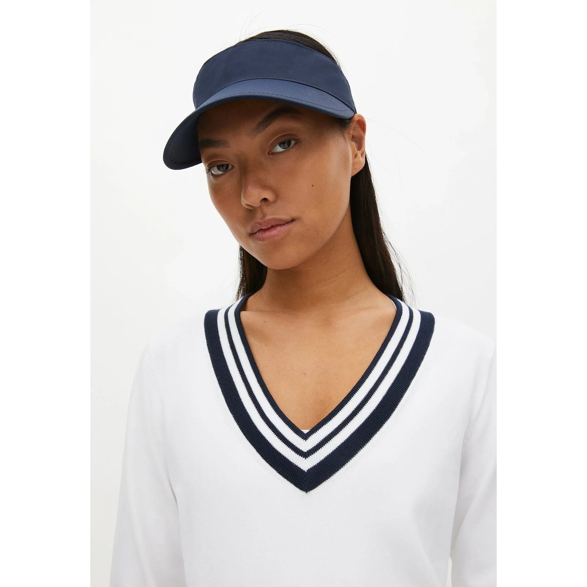 Visiera parasole con logo Röhnisch da donna