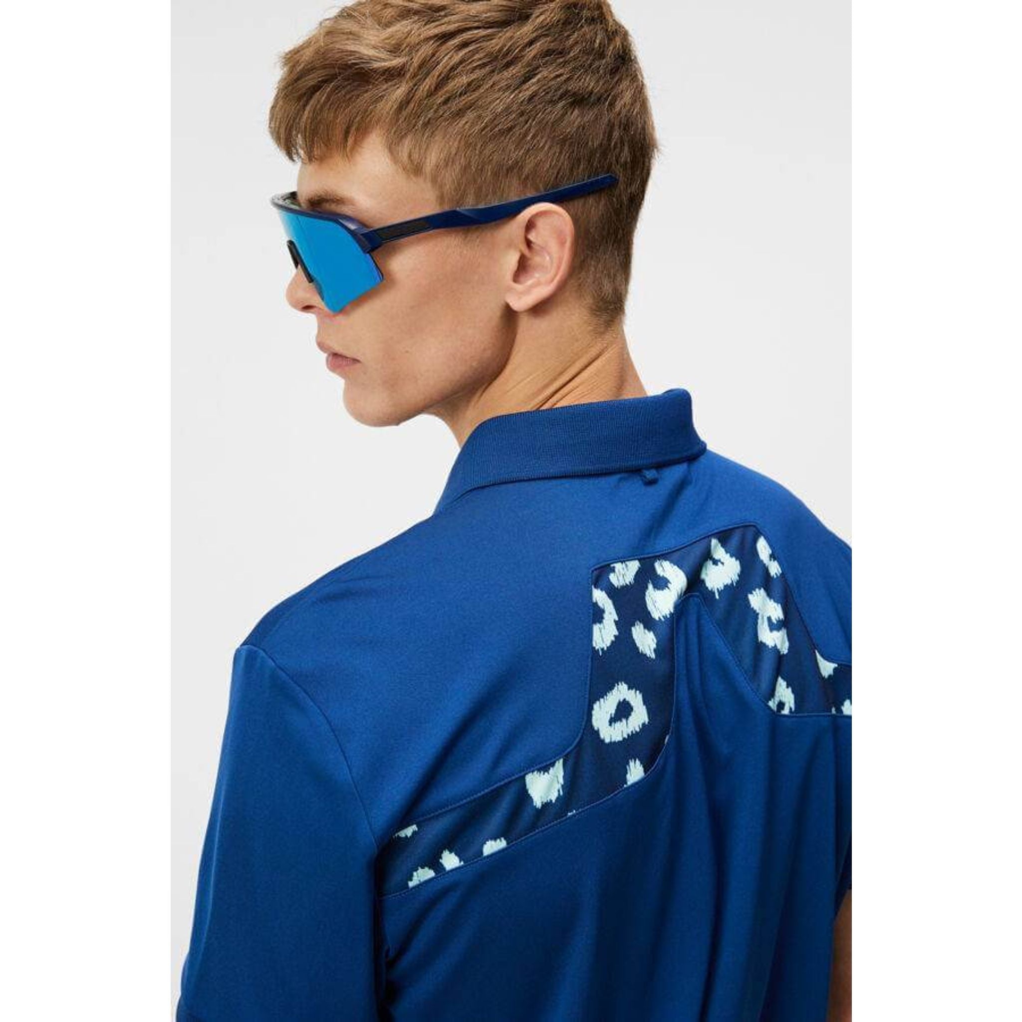 Polo da uomo con stampa vestibilità regolare J. Lindeberg KV