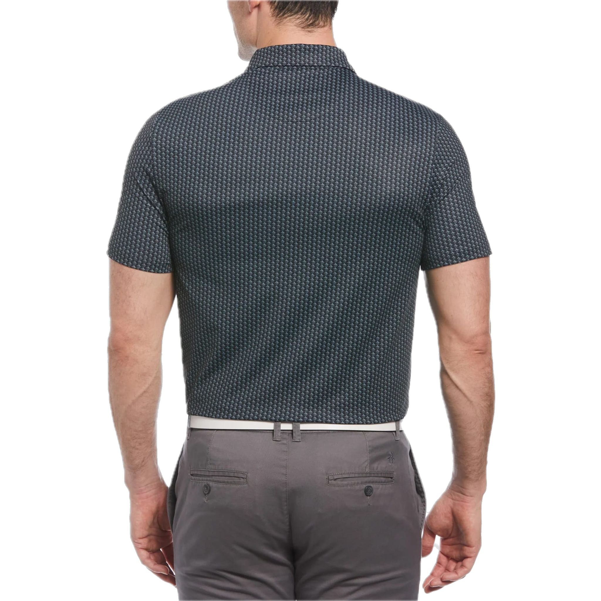 Polo da uomo originale con stampa Penguin The All-Over Pete