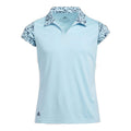 Polo con stampa floreale Adidas da donna