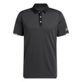Adidas M Polo Heat Ready Microstripe Carbon Nero Uomo