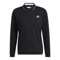 Adidas Polo Thermo Manica Lunga Nero Uomo