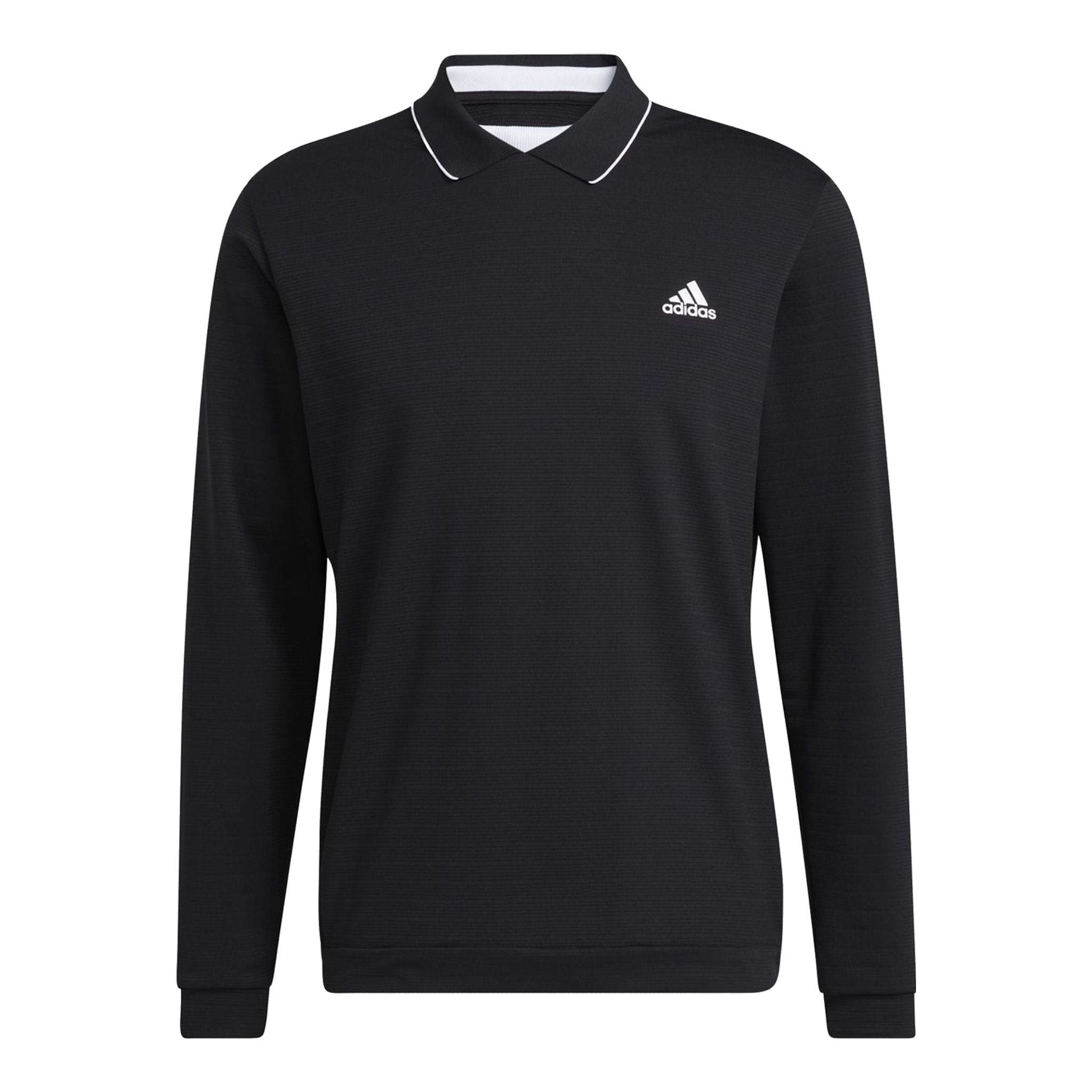 Adidas Polo Thermo Langarm Schwarz Herren