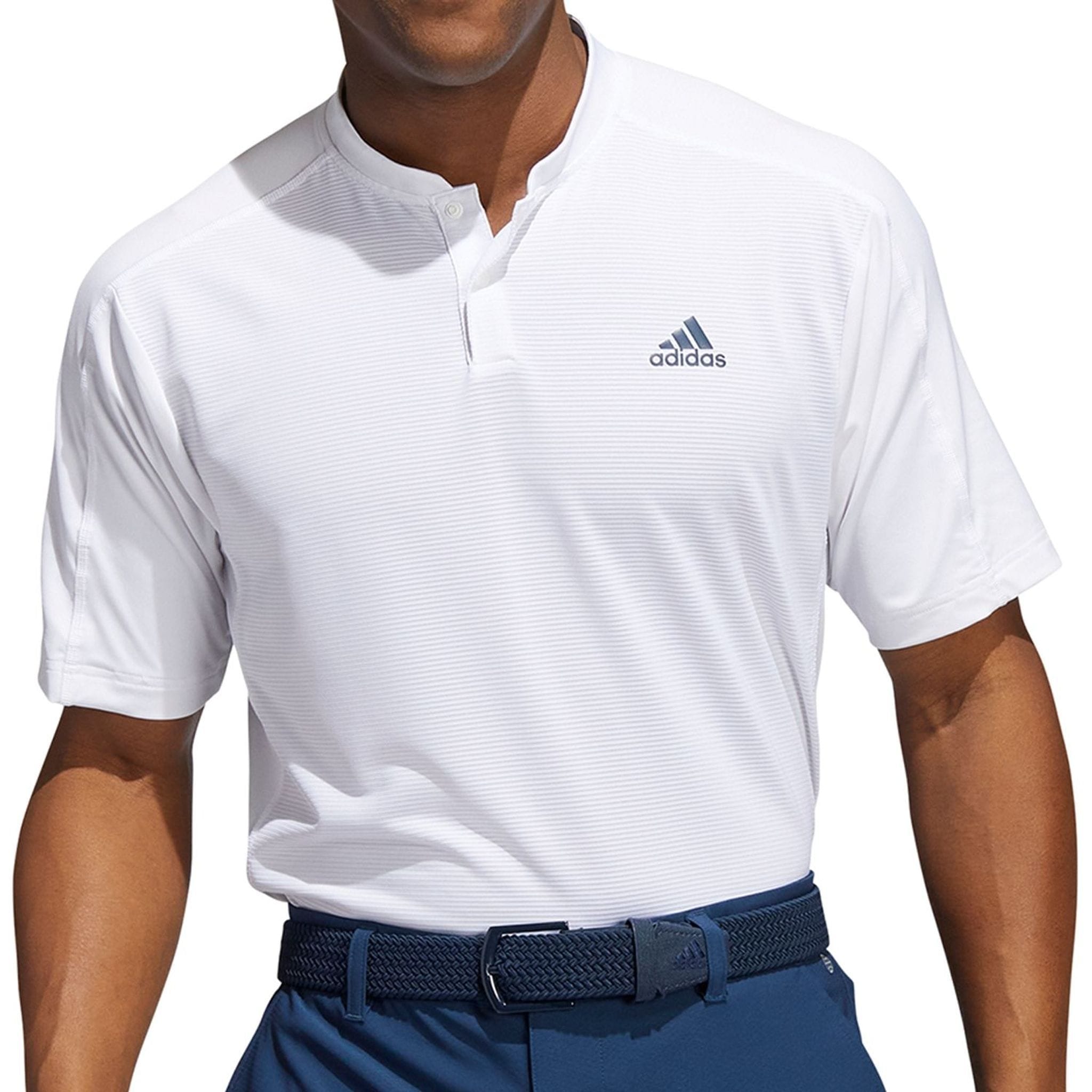 Polo Adidas Primeblue con colletto sportivo da uomo