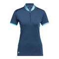 Adidas W Polo Ultimate 365 Printed Crew Blu Navy XS Donna