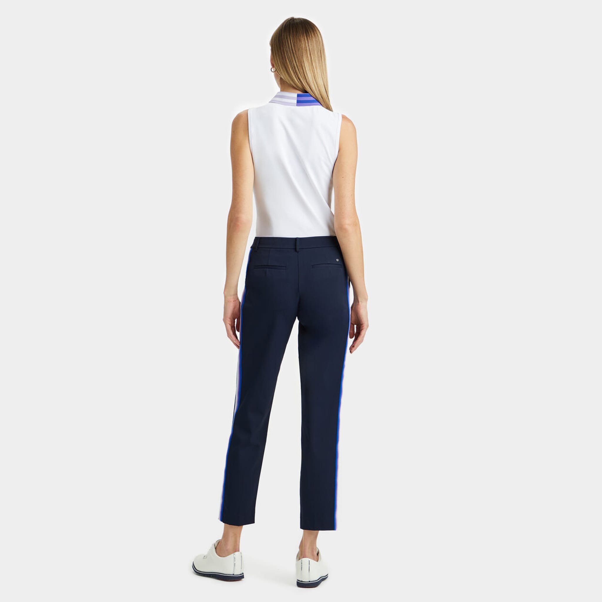 Polo senza maniche GFORE 1/4 Zip Tech Pique da donna