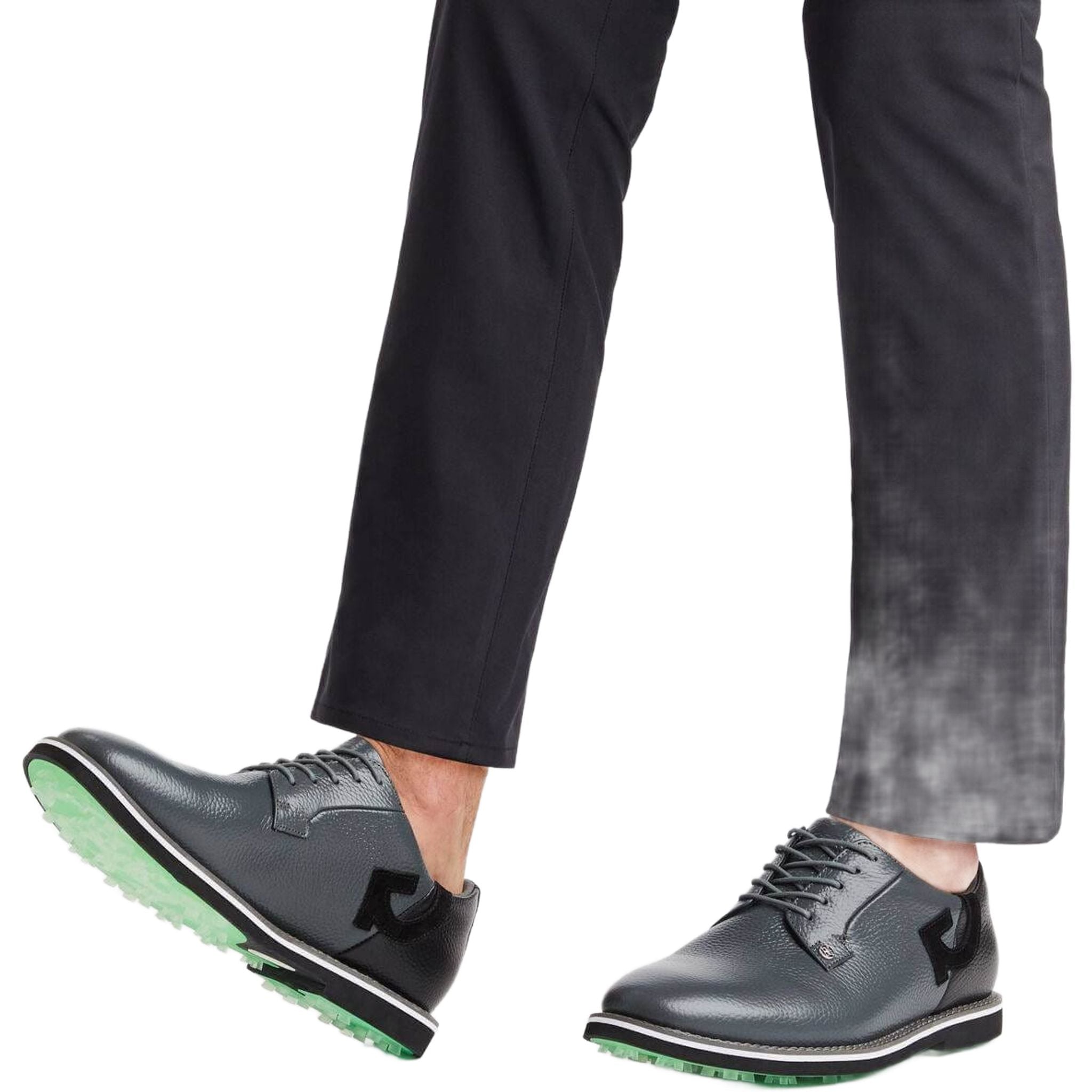 Scarpe da golf da uomo GFORE Gallivanter in pelle di ciottoli bicolore