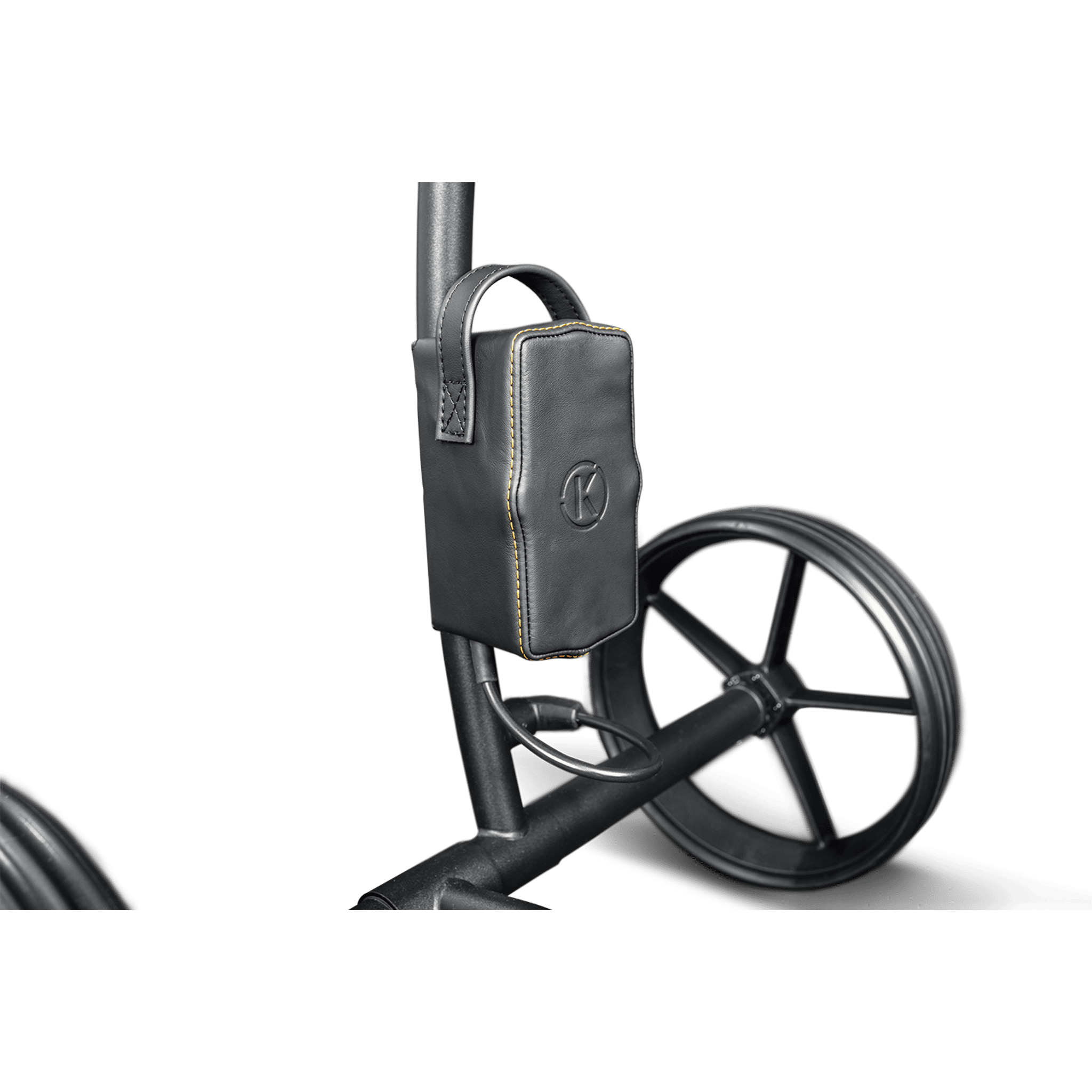 Kiffe Set custodia per batteria in pelle + maniglia