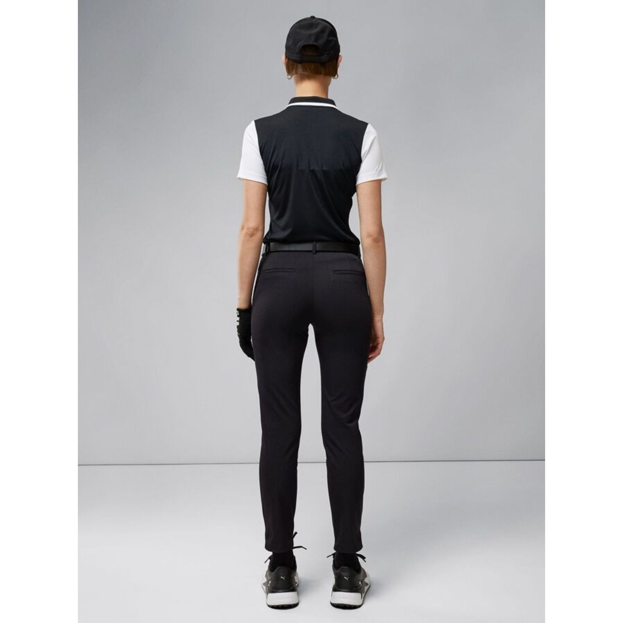 Pantaloni da golf in twill di pile J. Lindeberg Lei da donna