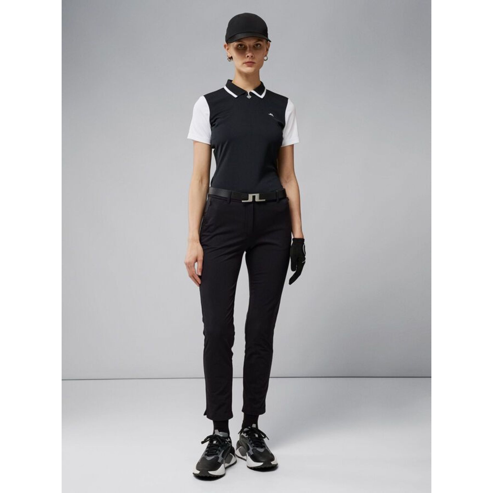 Pantaloni da golf in twill di pile J. Lindeberg Lei da donna