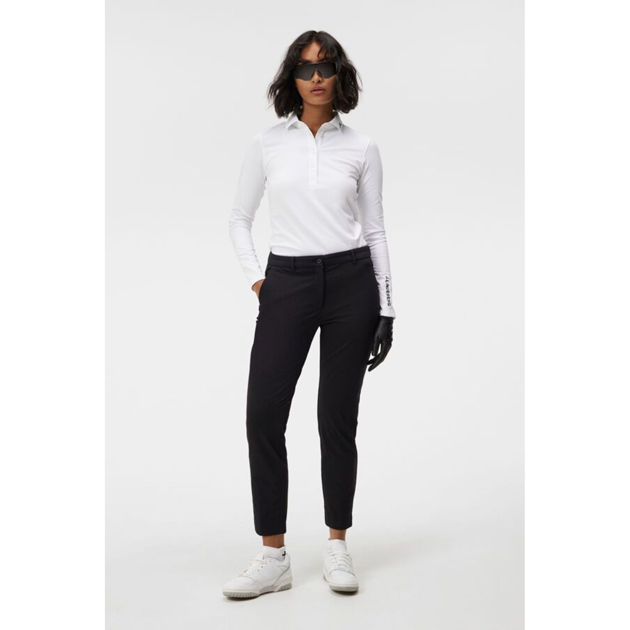Pantaloni da golf in twill di pile J. Lindeberg Lei da donna