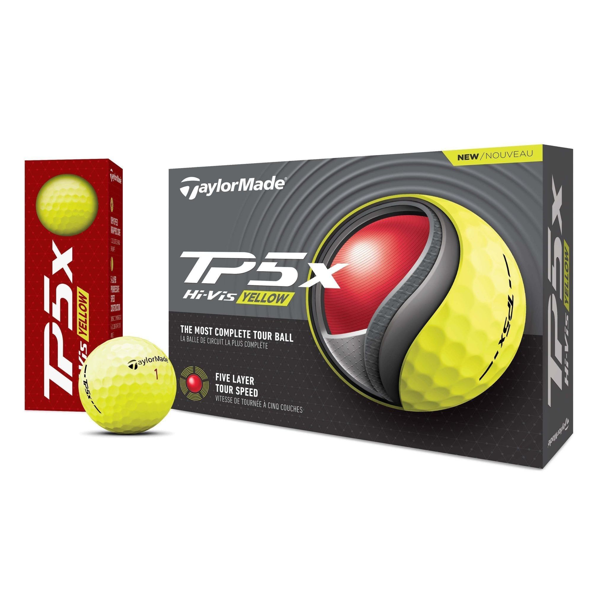 Palline da golf TaylorMade TP5x (12 pezzi)