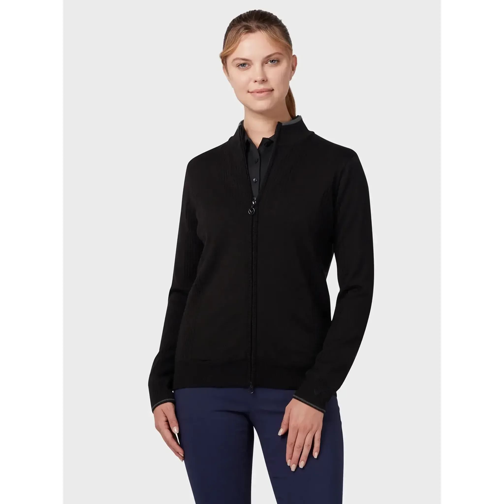 Giacca Windstopper da donna con zip intera foderata Callaway